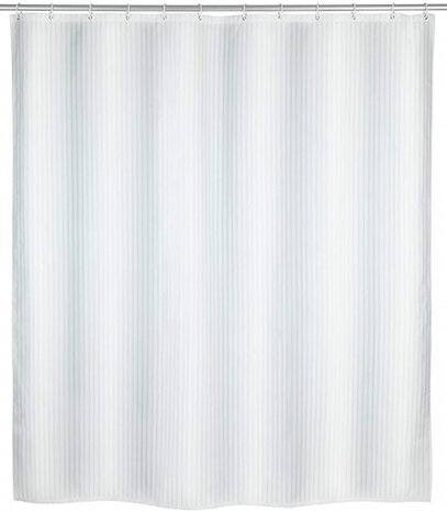 douchegordijn Palais 180 x 200 cm polyester wit