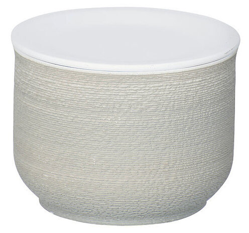 wattenstaafjeshouder Nebo 10 x 7,5 cm polyresin grijs