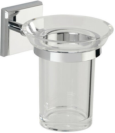 bekerhouder Laceno Power-Loc 12,5 cm ABS zilver
