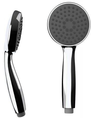 handdouche Basic 10 cm ABS grijs/chroom