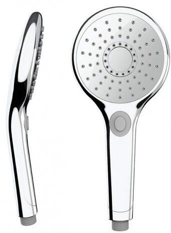 handdouche Basic 12 cm 3 stralen ABS chroom