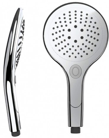 handdouche Basic 15 cm 3 stralen ABS chroom