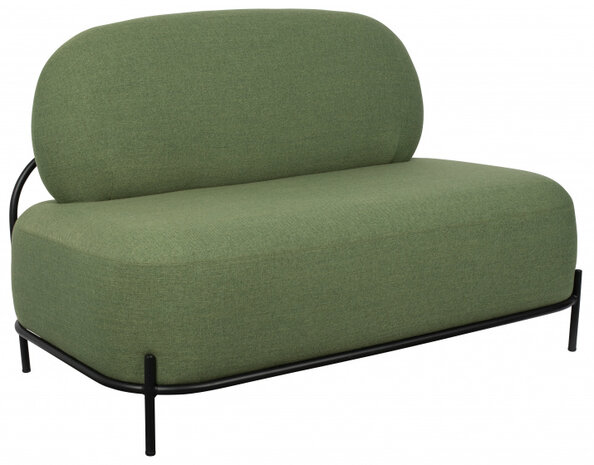 bank Polly 125 x 77 cm polyester groen