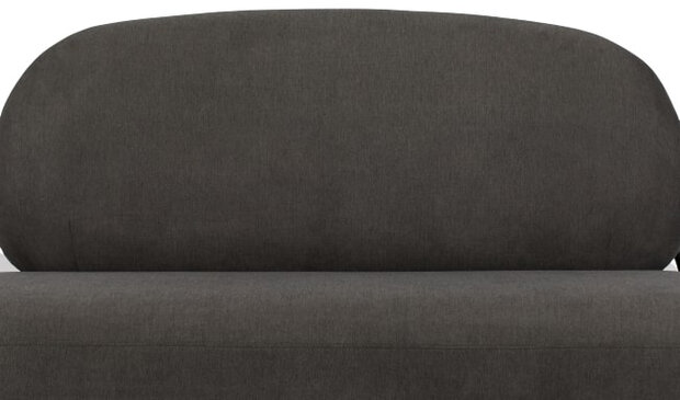 bank Polly 125 x 77 cm polyester donkergrijs