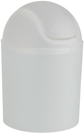 afvalemmer Arkits 1,5 liter polypropyleen matwit