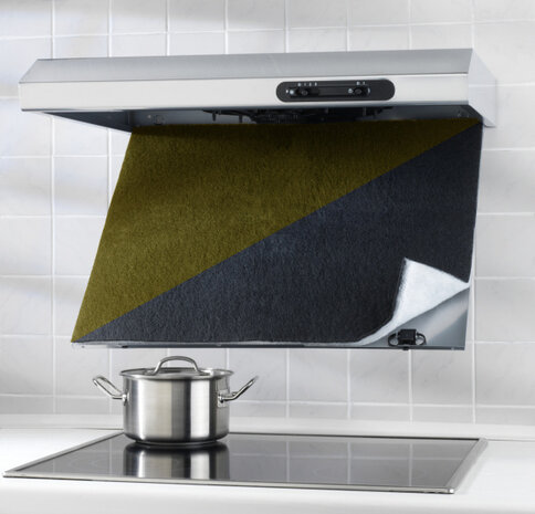 combi-filter 57 x 47 cm polyester zwart