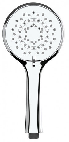 handdouche waterbesparend 5 functies 11 cm ABS chroom