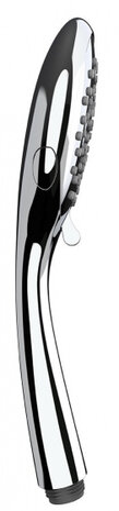 handdouche waterbesparend 5 functies 11 cm ABS chroom