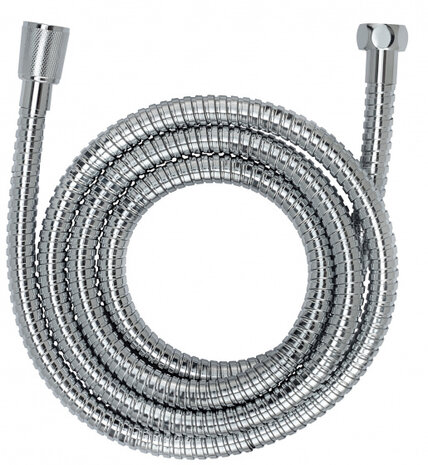 doucheslang 150 cm RVS zilver