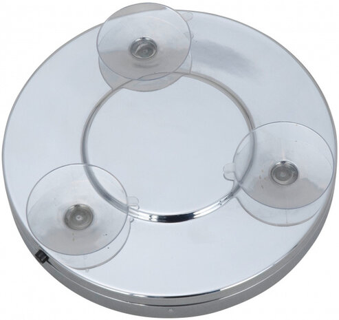 cosmeticaspiegel Mosso led 15 cm staal chroom