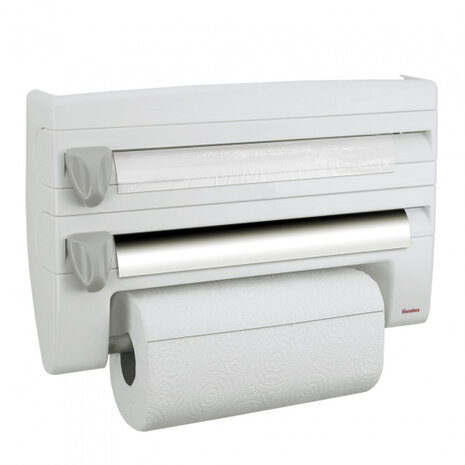 keukenroldispenser Roll &#039;n Roll 39 x 10 cm wit