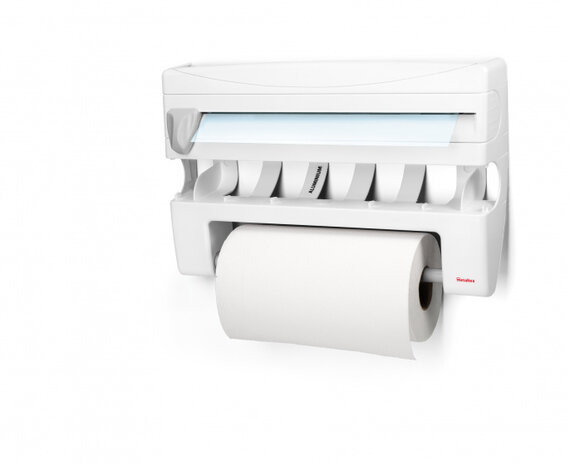 keukenroldispenser Roll &#039;n Roll 39 x 10 cm wit