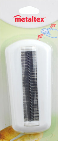 kruimelveger 14,5 x 7 cm ABS wit