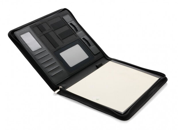 portfolio Deluxe Tech 34 x 26,5 cm PU zwart