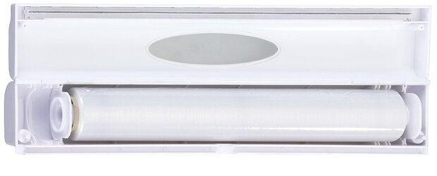foliesnijder 38 x 6,7 cm ABS/RVS wit