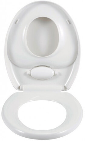 WC-bril Family 35,2 x 38 cm thermoplast wit