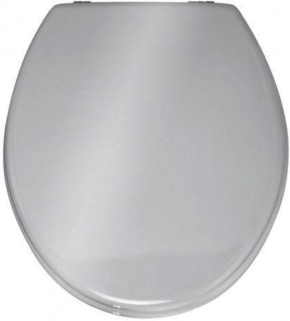 WC-bril Prima 37 x 41 cm MDF zilver