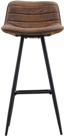 barkruk Pedro kunstleer 115 cm bruin