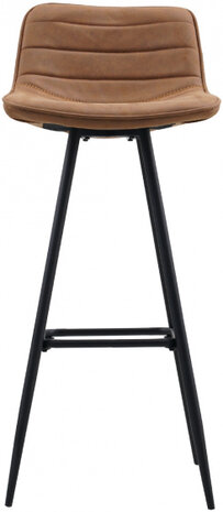 barkruk Pedro kunstleer 115 cm cognac