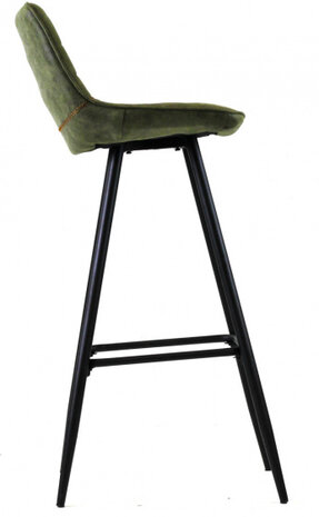 barkruk Pedro kunstleer 115 cm groen