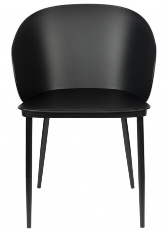 eetkamerstoel Gigi 81 x 57 x 53,3 cm zwart