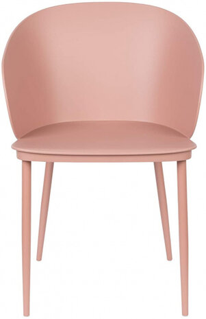 eetkamerstoel Gigi 81 x 57 x 53,3 cm zalmroze