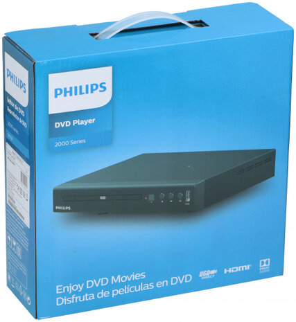DVD-speler Taep200/12 DVD/USB 22,5 x 4,3 cm zwart