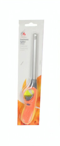 aansteker Electronic Lighter 25 cm oranje