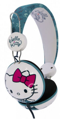 koptelefoon Hello Kitty Sea Lover junior turquoise/wit
