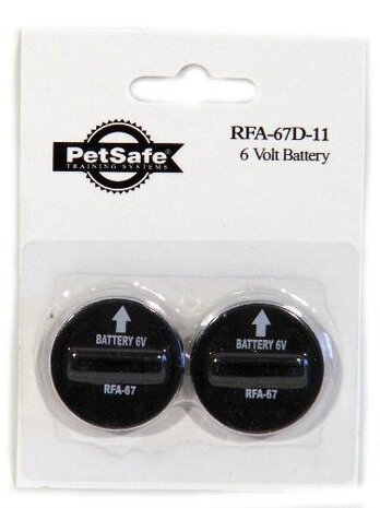 batterijen reserve 6 volt zwart 2 stuks