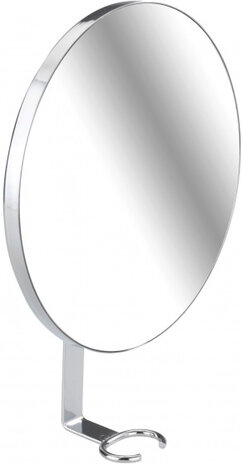 douchespiegel anti-condens 23 x 17 x 4 cm RVS zilver