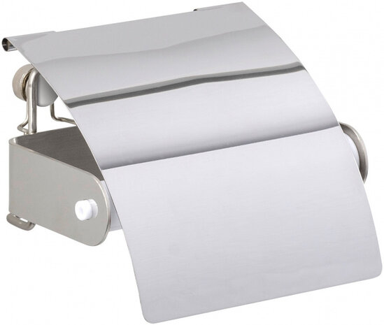 toiletrolhouder Premium Plus 14 x 12,5 x 8,5 cm RVS zilver