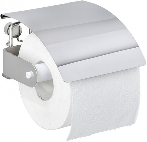 toiletrolhouder Premium Plus 14 x 12,5 x 8,5 cm RVS zilver