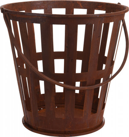 vuurkorf 39 cm staal roestbruin