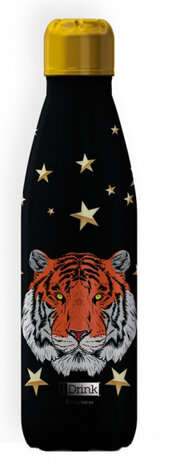 thermosfles Tiger 500 ml RVS zwart