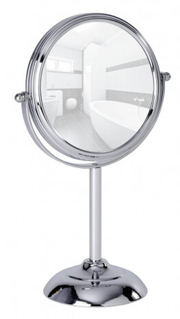 spiegel cosmetisch Globo 11 x 29,5 cm glas/staal chroom