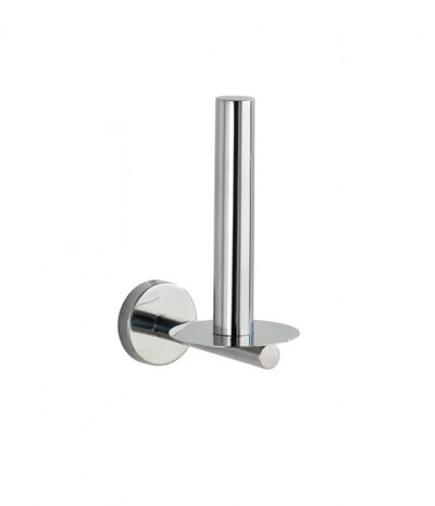 toiletrolhouder Bosio 18 x 12,5 x 8 cm staal zilver