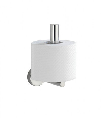 toiletrolhouder Bosio 18 x 12,5 x 8 cm staal zilver