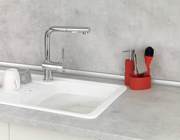 afwasset Empire 250 ml 11 x 19 cm rood