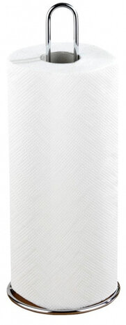 keukenrolhouder Wire 31 x 11 cm staal zilver