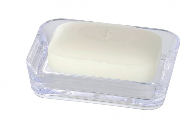 zeephouder Candy 12 x 9 x 3 cm polyurethaan transparant