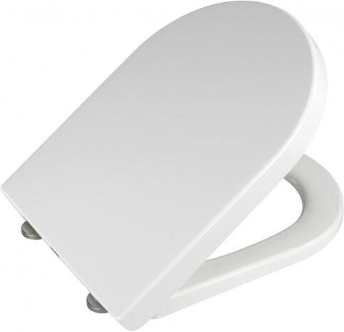 toiletbril Palma 35,5 x 46,5 cm duroplast wit