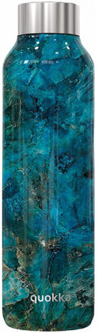 drinkfles Solid Blue Rock RVS 630 ml blauw