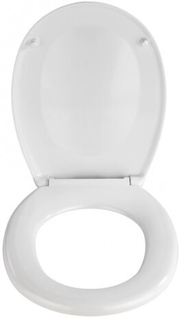 toiletbril Savio 37,5 x 44,5 cm duroplast wit