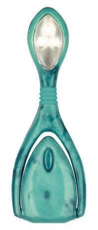 leeslamp Libri-x Lumi plus 13 cm marmer turquoise