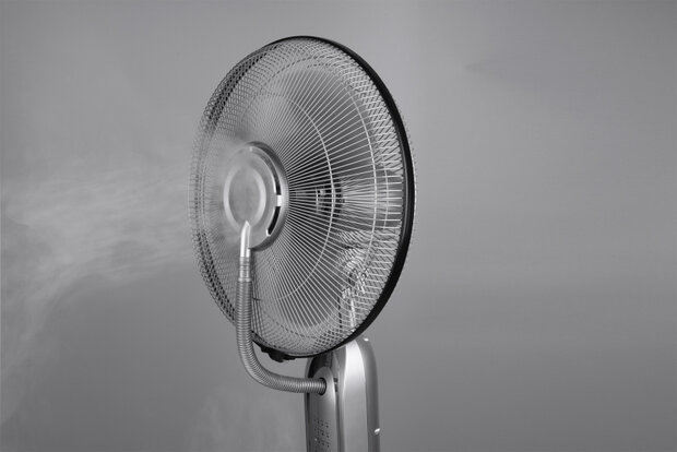 ventilator Andreas 40 x 127 cm 75W titaan wit