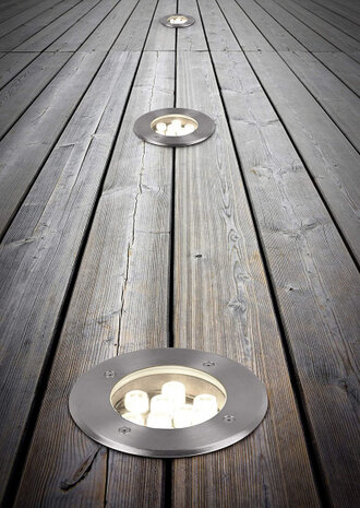 inbouwverlichting Belaja led 540 lumen 16 cm RVS zilver