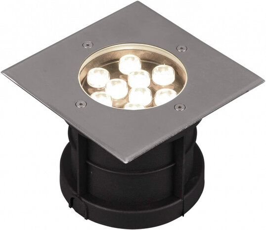 inbouwverlichting Belaja 540 lumen 16 cm RVS zilver