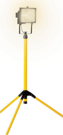 bouwlamp TL400 8850 lumen 192 cm staal geel