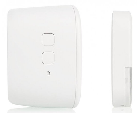 deurbelset DBY-24721 draadloos 85 dB wit 4-delig